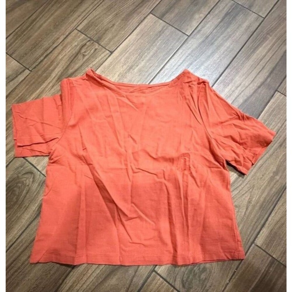 Dolan Anthropologie 2-Piece Outfit Set Size M Orange Pants Top